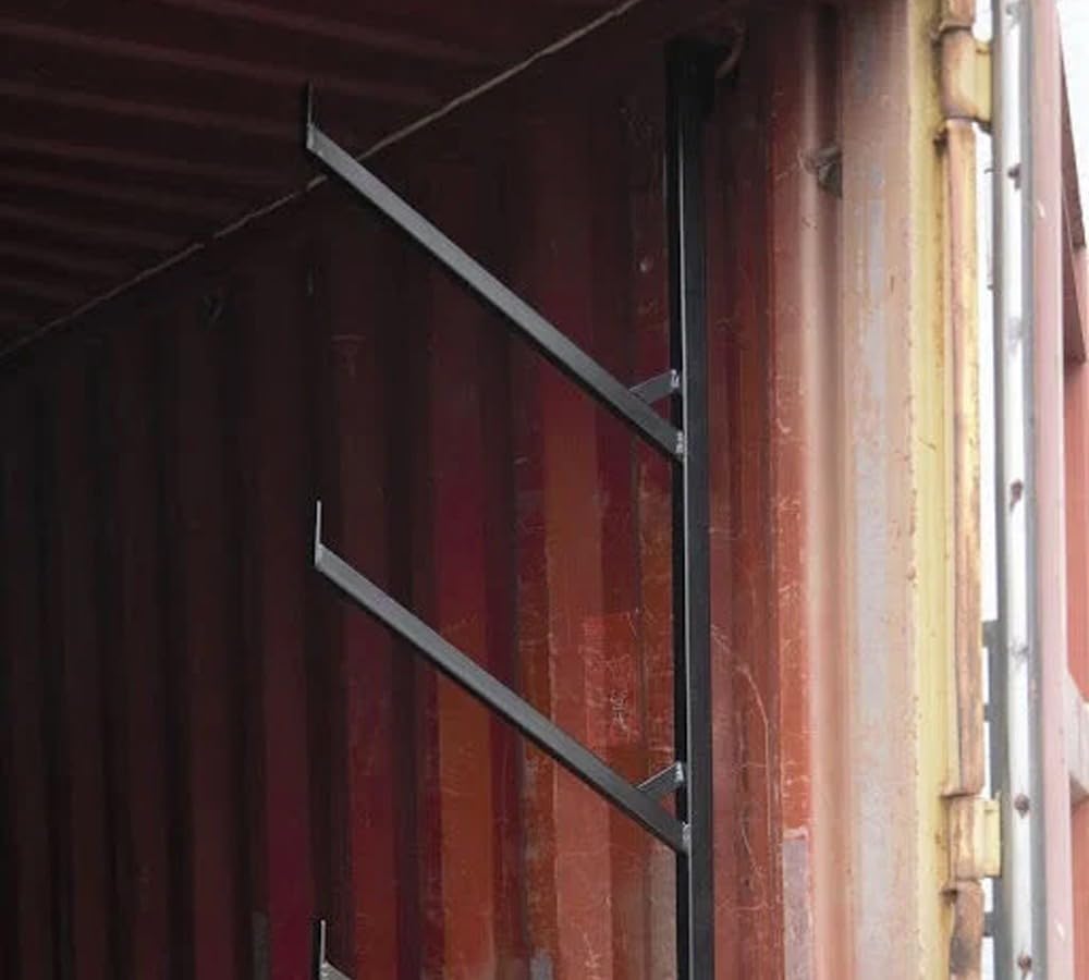 **Mytee Products Heavy Duty 4-Tier Shipping Container Pipe Rack – 18