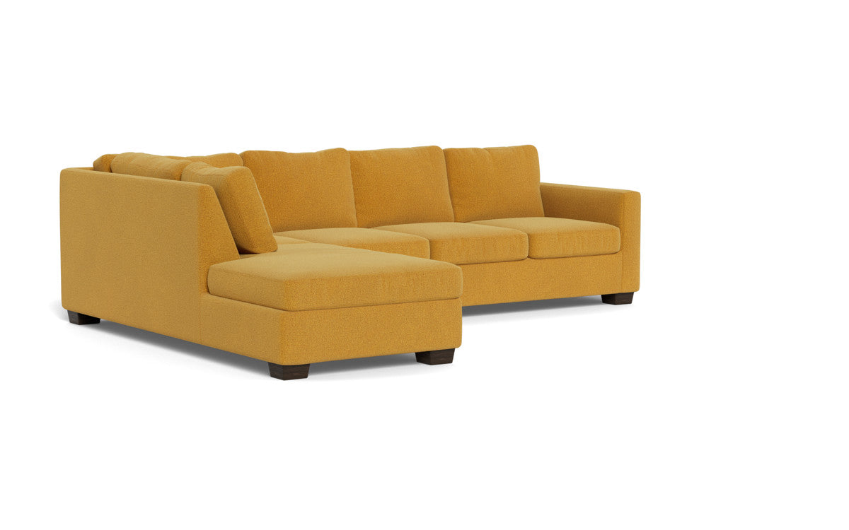 Track 121 Left Chaise Sectional Sofa - Modern L-Shaped Couch for Living Room | Perfect for Small Spaces & Family Gatherings