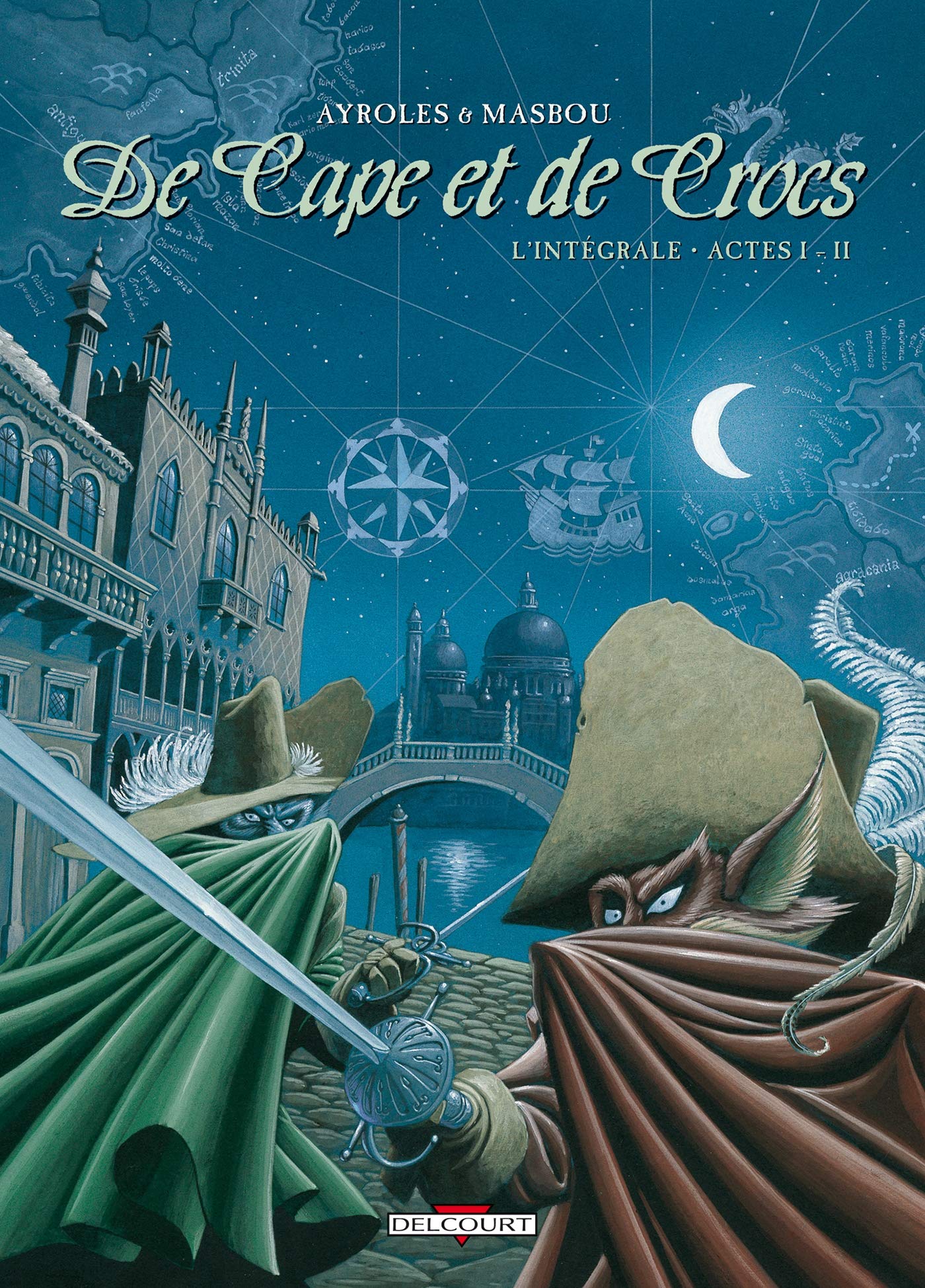 De Cape et de Crocs - Complete Collection Vol.1 & Vol.2 | French Graphic Novel | Adventure Comic Book for Adults | Perfect for Comic Collectors & Fantasy Readers