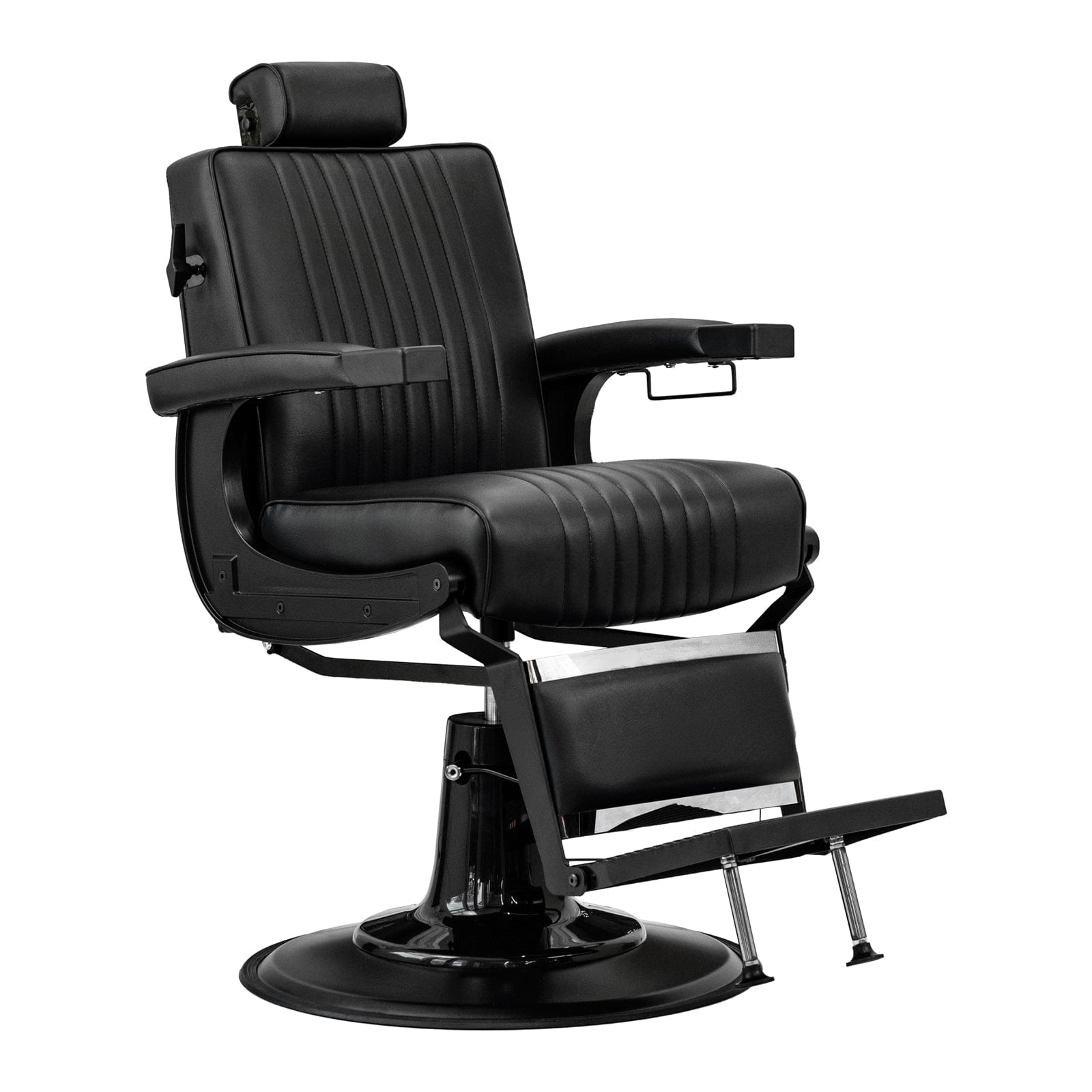 CAPRI Professional Barber Chair - Heavy Duty Hydraulic Salon Styling Chair for Haircuts & Shaving - Perfect for Barbershops & Home Grooming