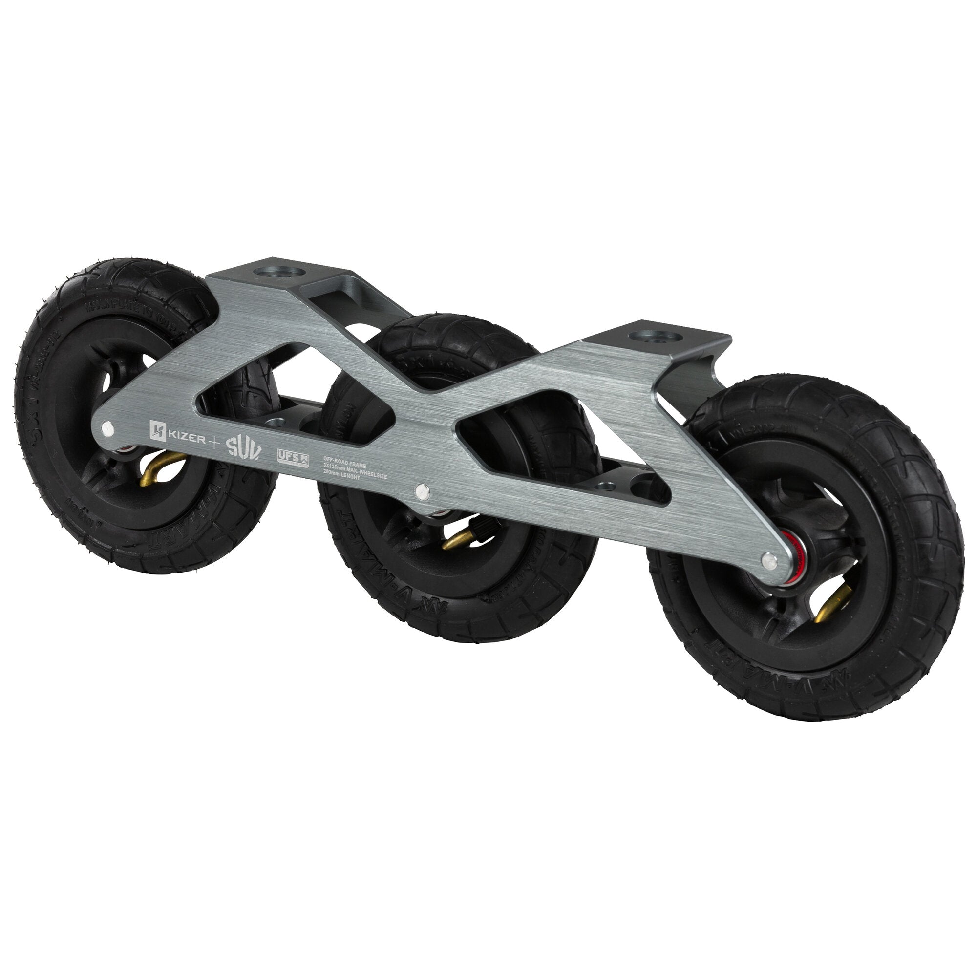SUV 125 Complete Ti UFS Wheels - High-Performance Inline Skating Wheels for Speed Skating & Aggressive Urban Riding
