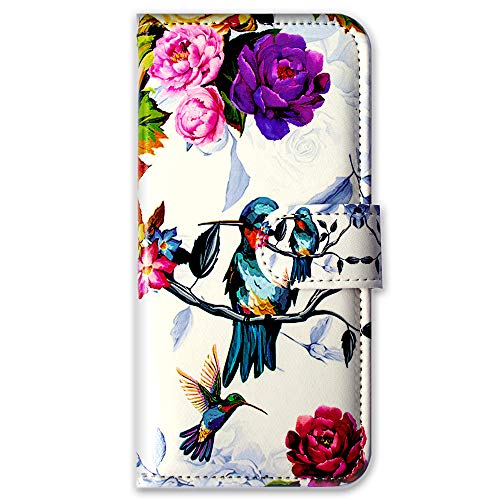 Hummingbird In Flowers Style