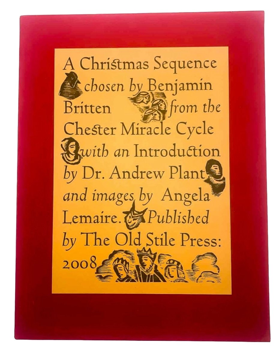 Benjamin Britten's A Christmas Sequence: Signed Edition from the Chester Mystery Cycle - Perfect for Holiday Music Lovers & Collectors