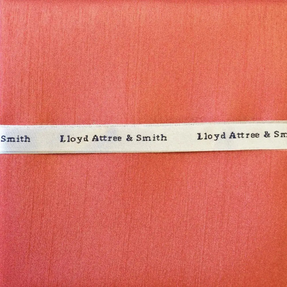 L A Smith Coral Plain Poly Shantung Hank - Premium Polyester Fabric for Sewing, Quilting, and Crafting - Perfect for Dresses, Blouses, and Home Decor Projects