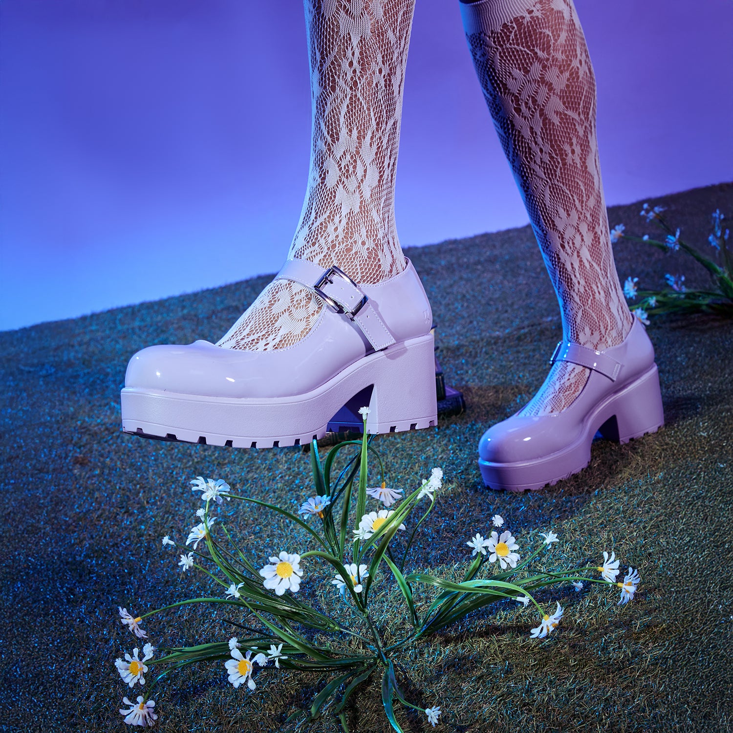 Tira Mary Jane Shoes for Women - Lilac Nectar Edition | Comfortable & Stylish Flats for Work, Dating & Everyday Wear