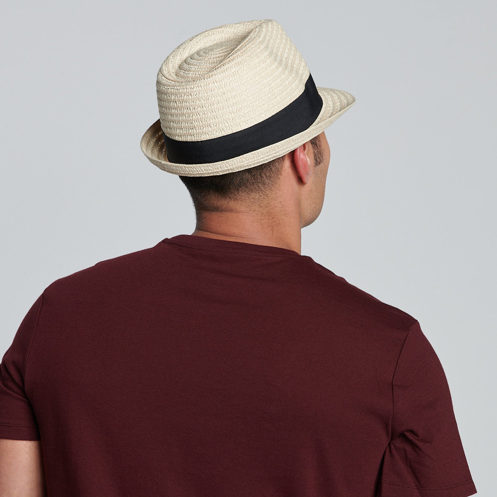 Stylish Men's Ultrabraided Fedora Hat with Grosgrain Ribbon Band - Perfect for Outdoor Events, Weddings & Fashion Accessories