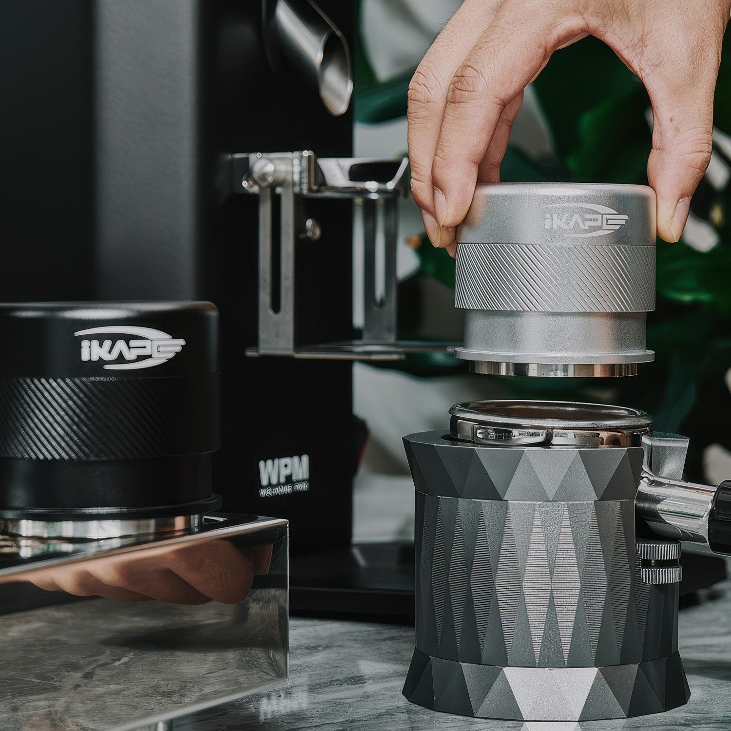 Premium Espresso Calibrated Tamper with Spring Loaded - Professional Coffee Barista Tool for Perfect Tamping Pressure - Ideal for Home & Commercial Espresso Machines