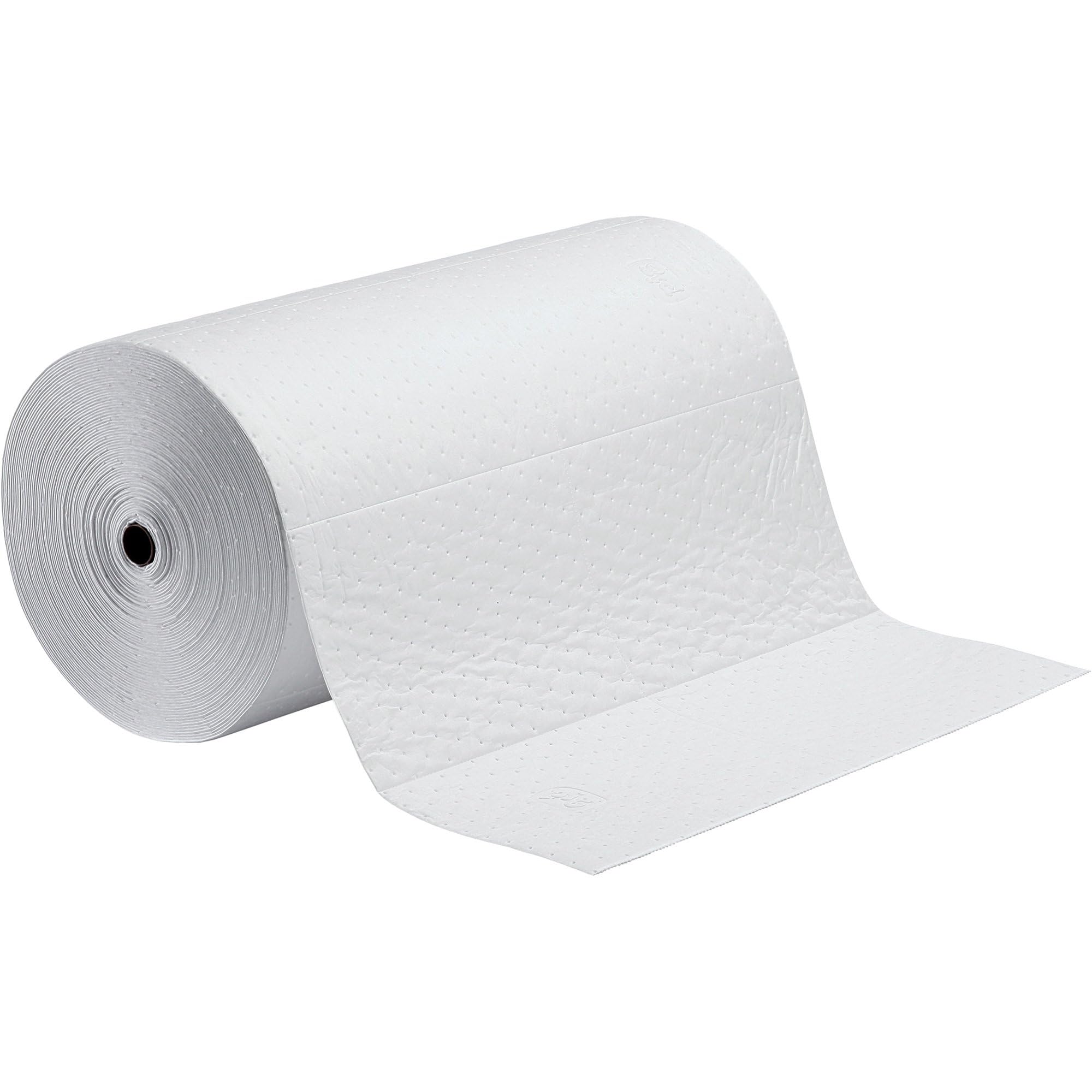 **PIG Oil-Only Absorbent Mat Roll – Heavyweight Industrial Mat for Oil & Fuel Spills – Absorbs 40.2 Gallons per Roll (150' L x 30