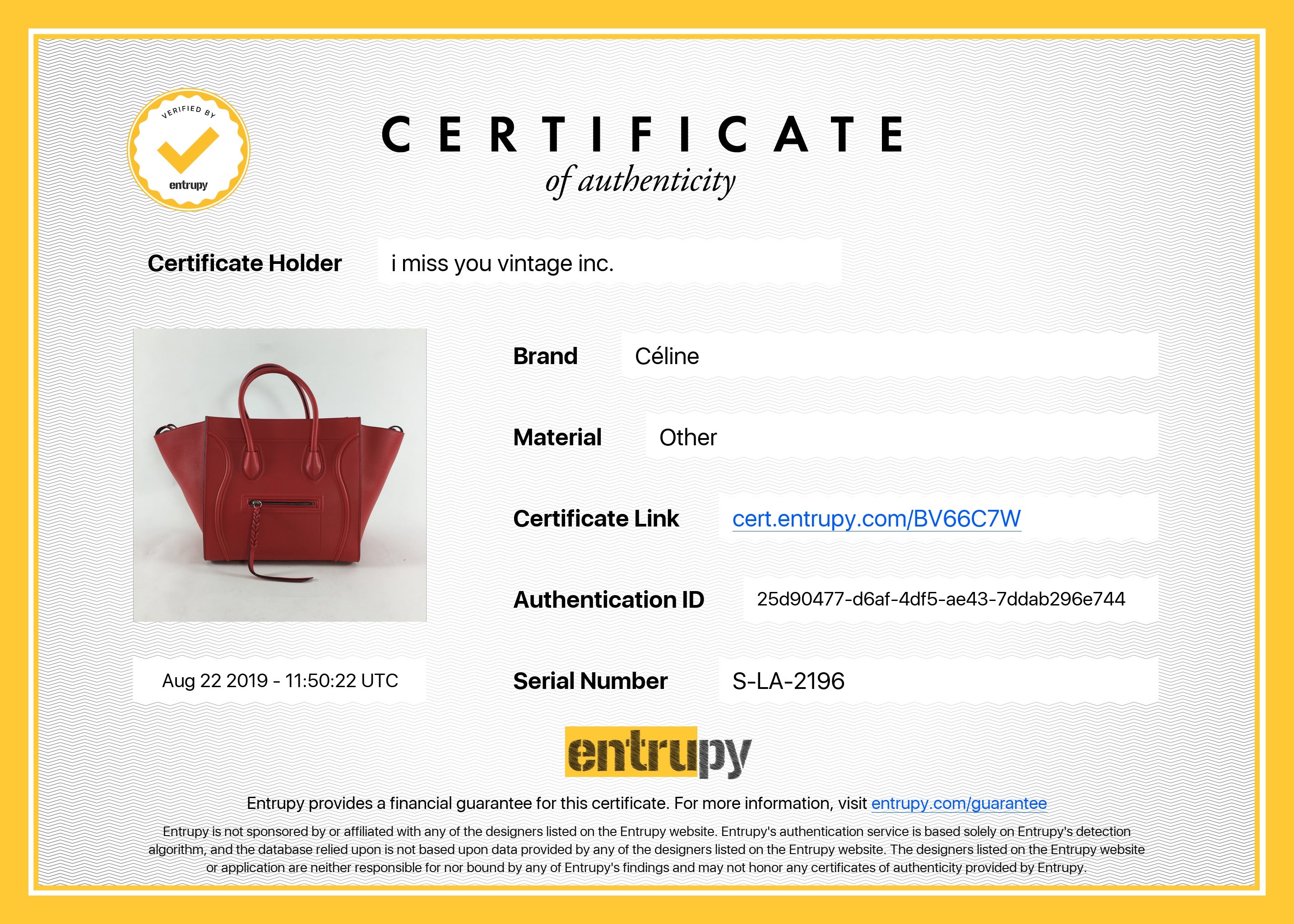Celine Red Medium Phantom Tote Bag - Genuine Leather Luxury Handbag for Women - Perfect for Work, Travel & Everyday Use