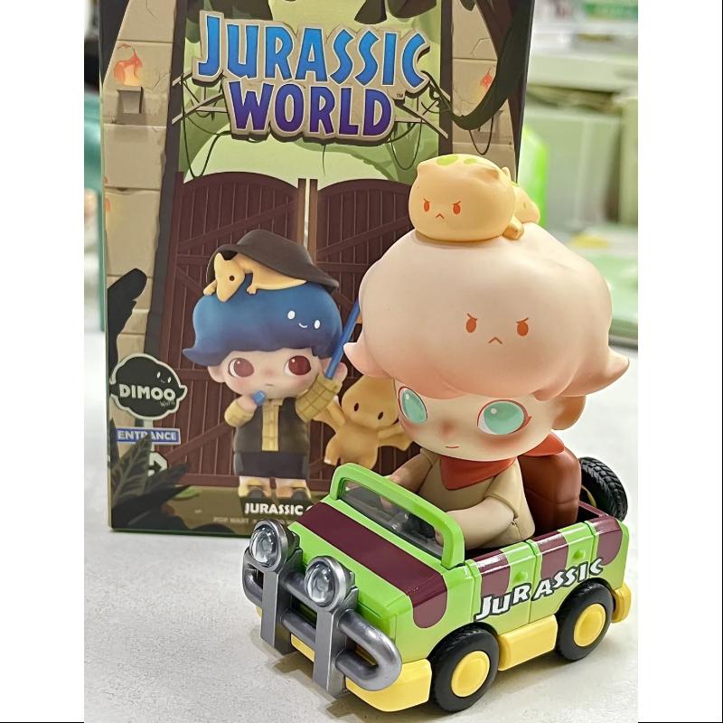 DIMOO Jurassic World Series PARK SIGHTSEEING BUS - Collectible Toy Figure for Jurassic Park Fans, Perfect for Display, Gifts, and Dinosaur Theme Collections (Use for Home Decor, Office Display, or Jurassic World Movie Nights)