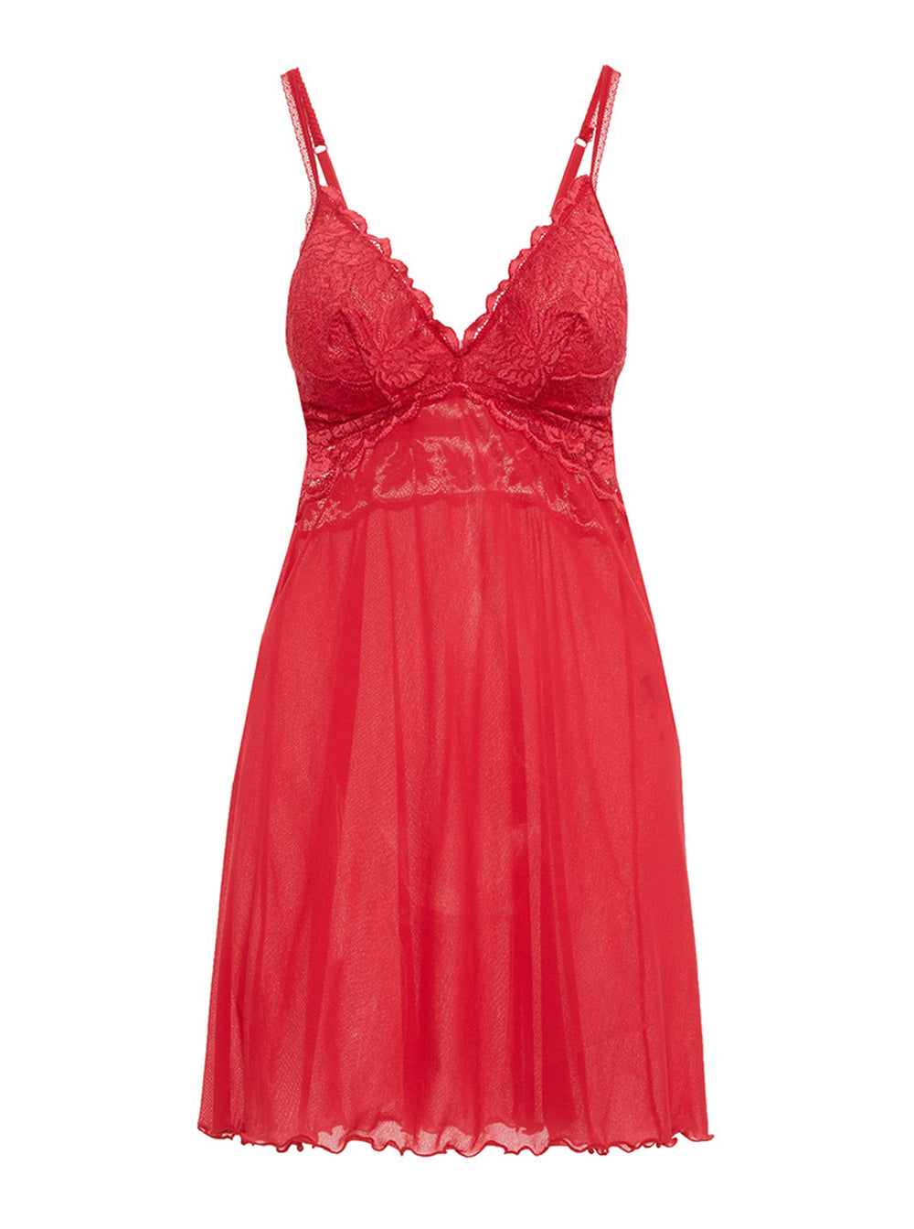 Ballet Babydoll Dress - Mystic Red Lace Tutu Skirt for Girls | Perfect for Dance Recitals, Birthday Parties & Photo Shoots