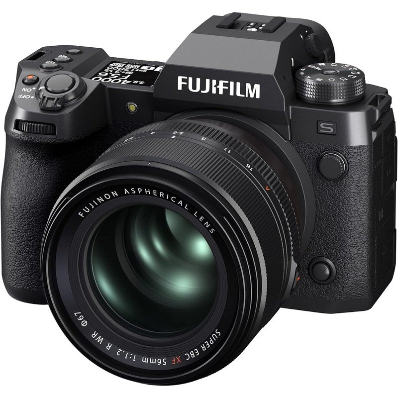 Fujinon XF 56mm F1.2 R WR Lens - Fast Aperture Prime Portrait Lens for Fujifilm X-Mount Cameras | Perfect for Professional Portraits, Low Light Photography & Street Shooting