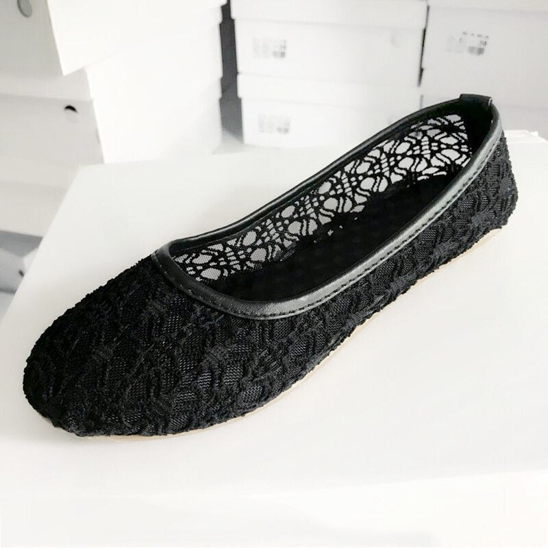 Women's Bow Ballet Flats - Comfortable Slip-On Shoes for Work, Party & Everyday Wear | Elegant & Lightweight Flat Shoes for Women