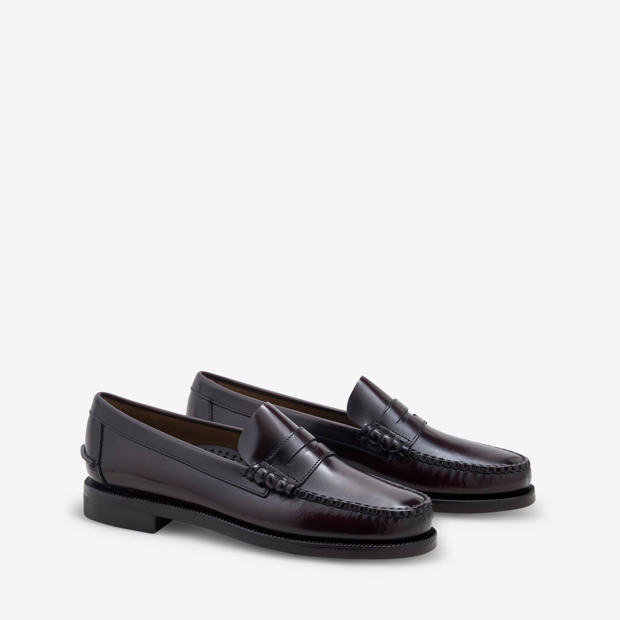 Classic Dan Loafer Shoes for Men - Genuine Leather Brown & Burgundy Oxfords - Perfect for Business Casual, Office & Formal Occasions