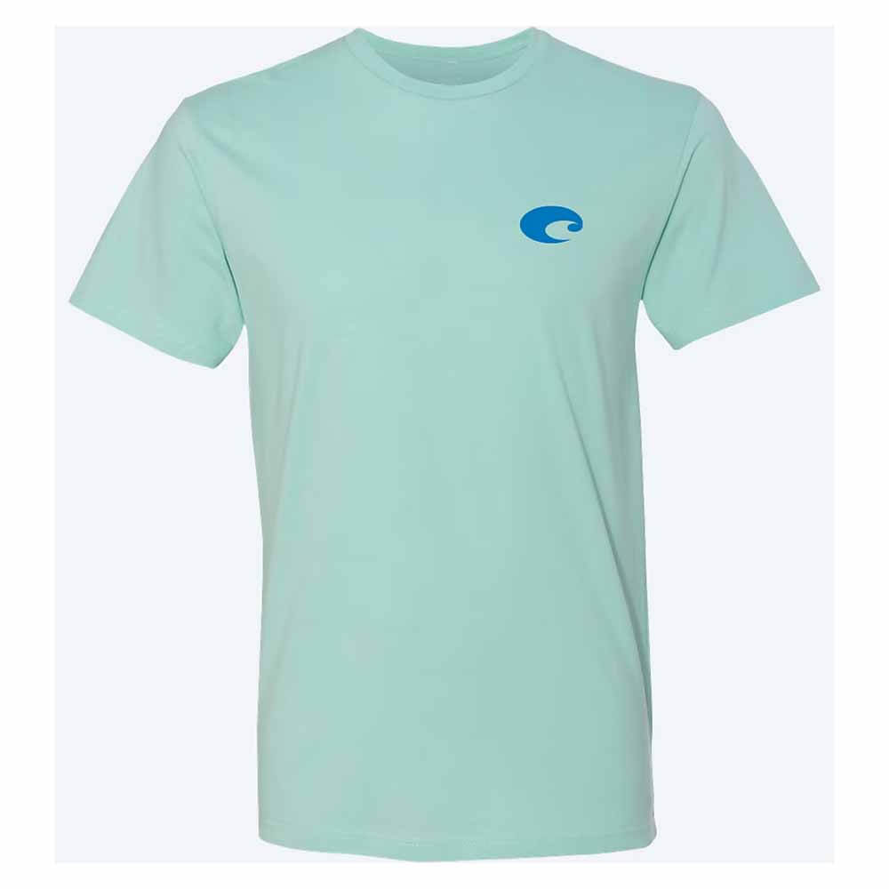 Costa Chill Rad Wave Graphic T-Shirt for Men - Cool Surf & Beach Style Tee - Perfect for Summer Outings, Surfing, and Casual Wear