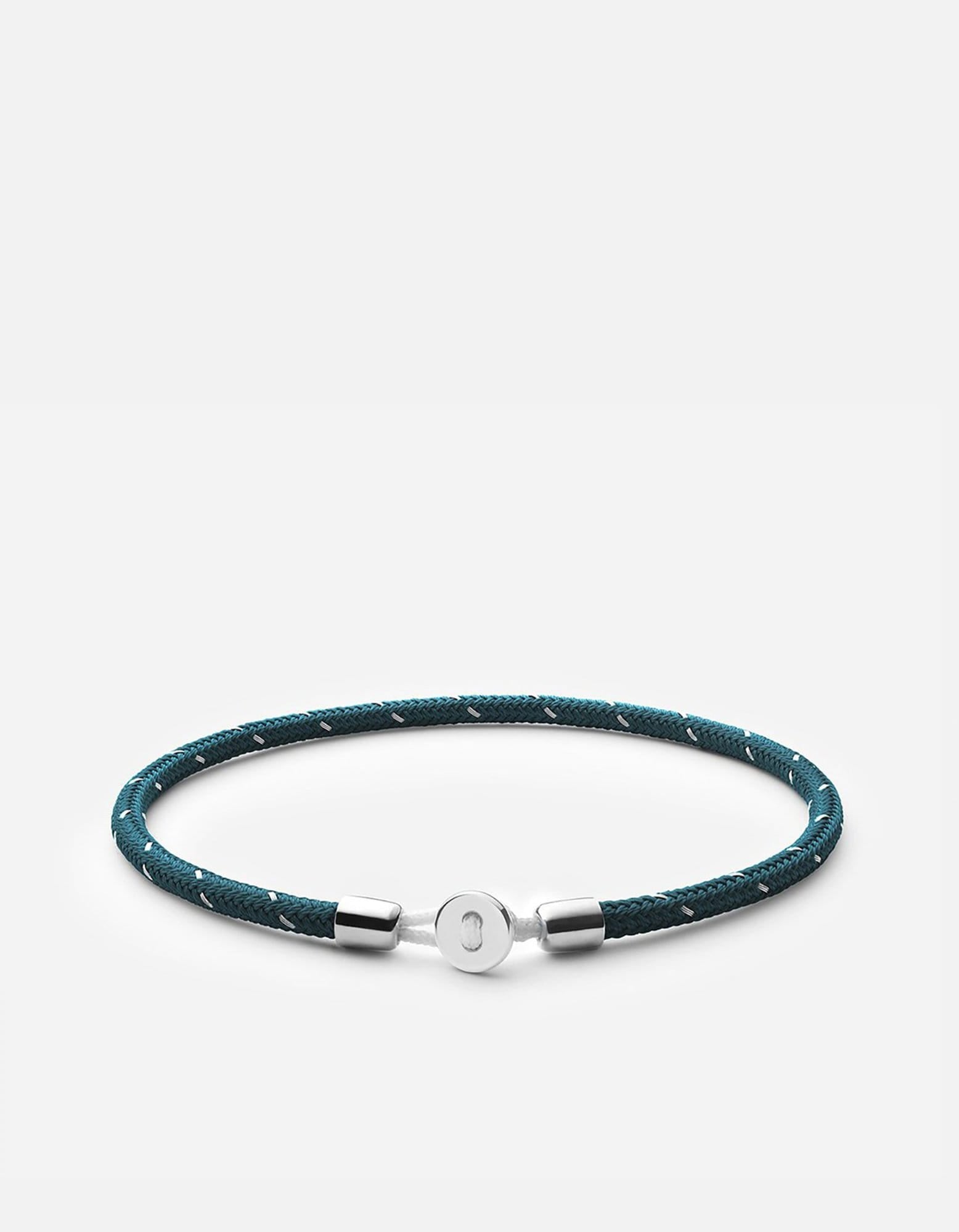 Sterling Silver Nexus Rope Bracelet for Women - Elegant Adjustable Handmade Jewelry for Everyday Wear, Gifts & Special Occasions