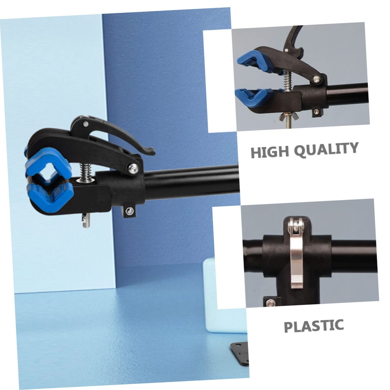 Adjustable Mountain Bike Rack - Heavy Duty Bike Storage Holder with Rubber Pads for Home & Office - Perfect for Garage, Apartment, or Workplace Organization