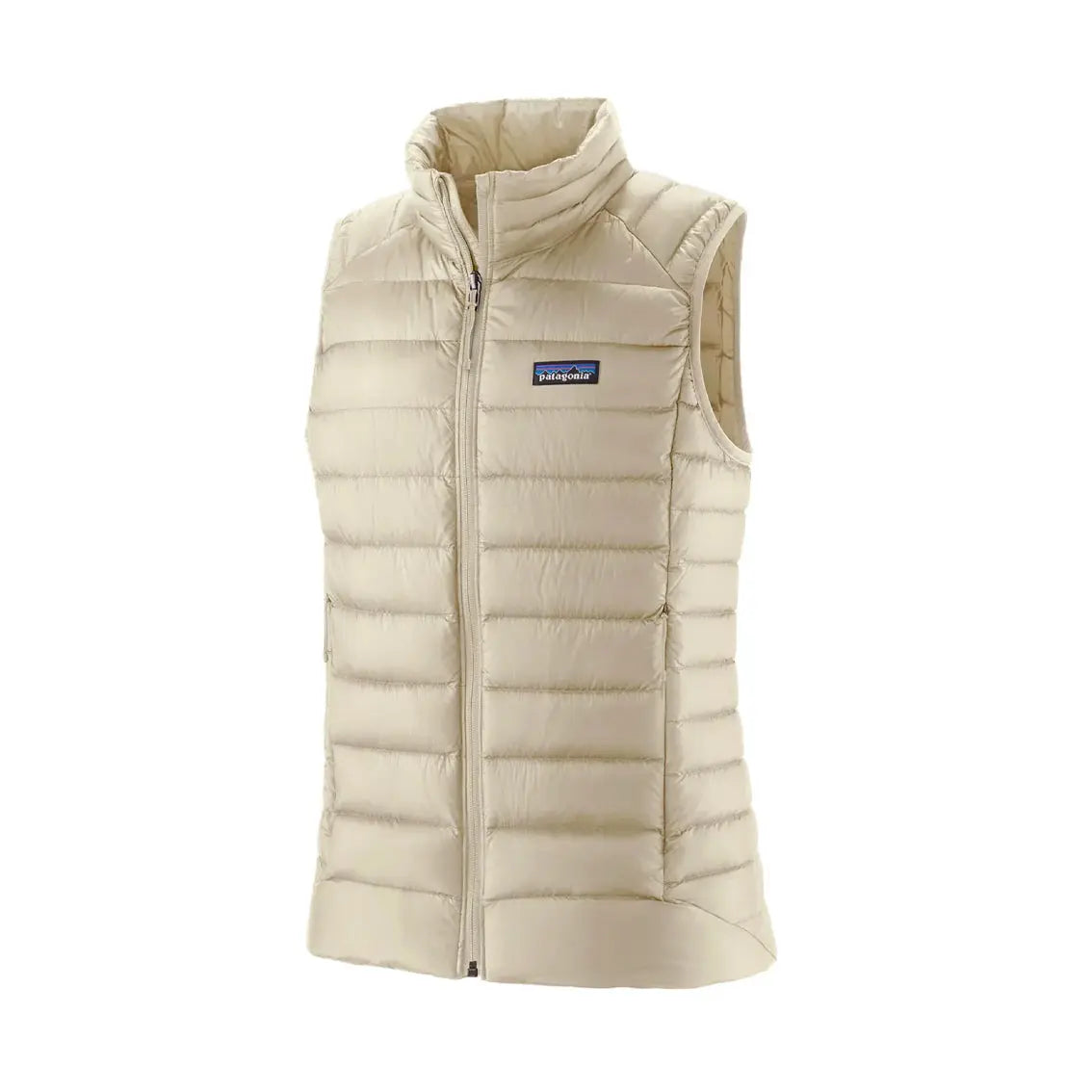 Women's Patagonia Down Sweater Vest - Wool White | Lightweight Insulated Puffer Vest for Hiking, Camping & Outdoor Activities