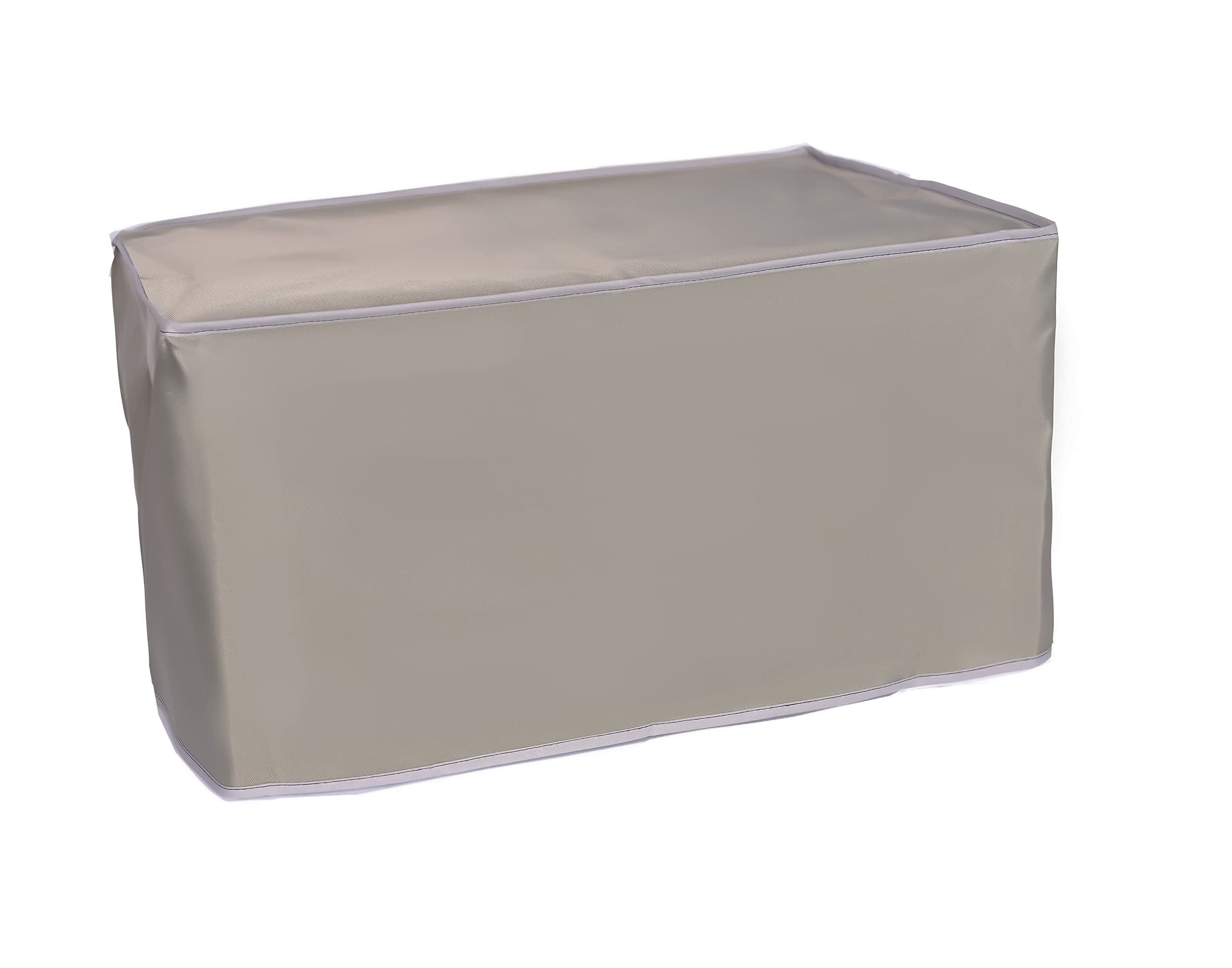 Premium HP Deskjet Plus 4120 Printer Cover - Silver Gray Nylon Dust Cover, Anti-Static & Waterproof (16.9