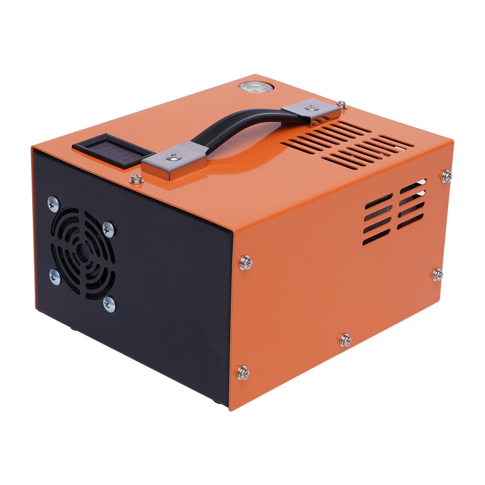 High-Power 250W 12V PCP Air Compressor - 300Bar/4500 PSI Portable High Pressure Air Pump with 12500RPM Cooling Fan | For PCP Air Rifles, Paintball Tanks & Air Pistols | Hunting, Shooting Sports & Outdoor Activities