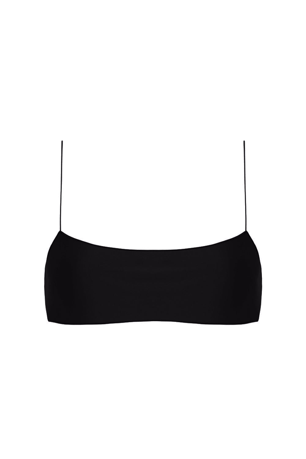 Black Terra C Bralette - Comfortable Wireless Lace Bralette for Women | Perfect for Yoga, Lounge & Everyday Wear