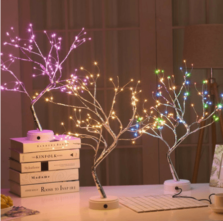 LED Bonsai Spirit Tree - Artificial Decorative Light Up Plant for Home, Office & Zen Garden Decor - Perfect for Meditation Rooms, Gift Giving & Feng Shui