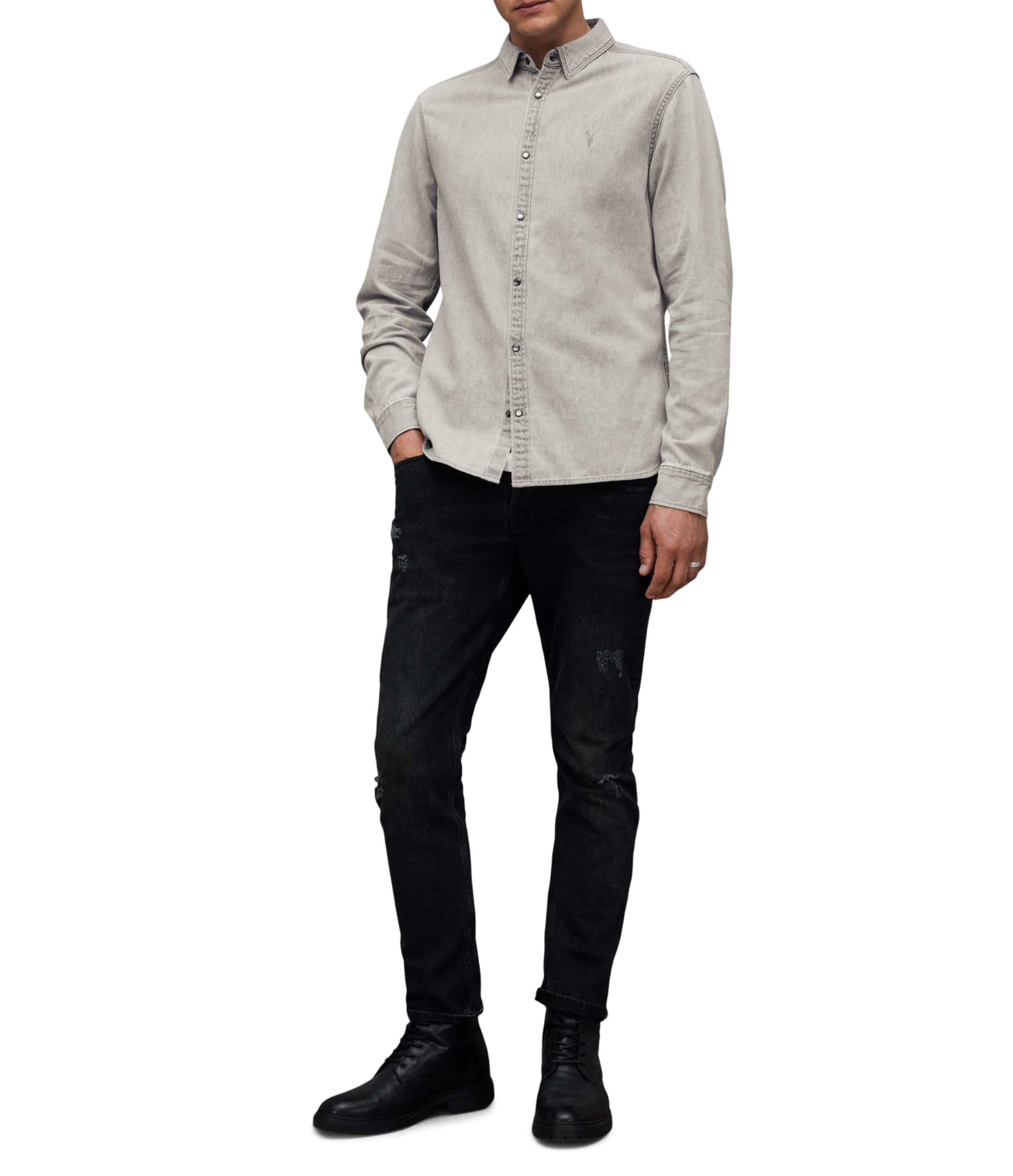 Men's Gleason Long Sleeve Shirt - Comfortable Casual Button Down for Work & Outdoor Activities | Perfect for Office, Date Night & Weekend Wear