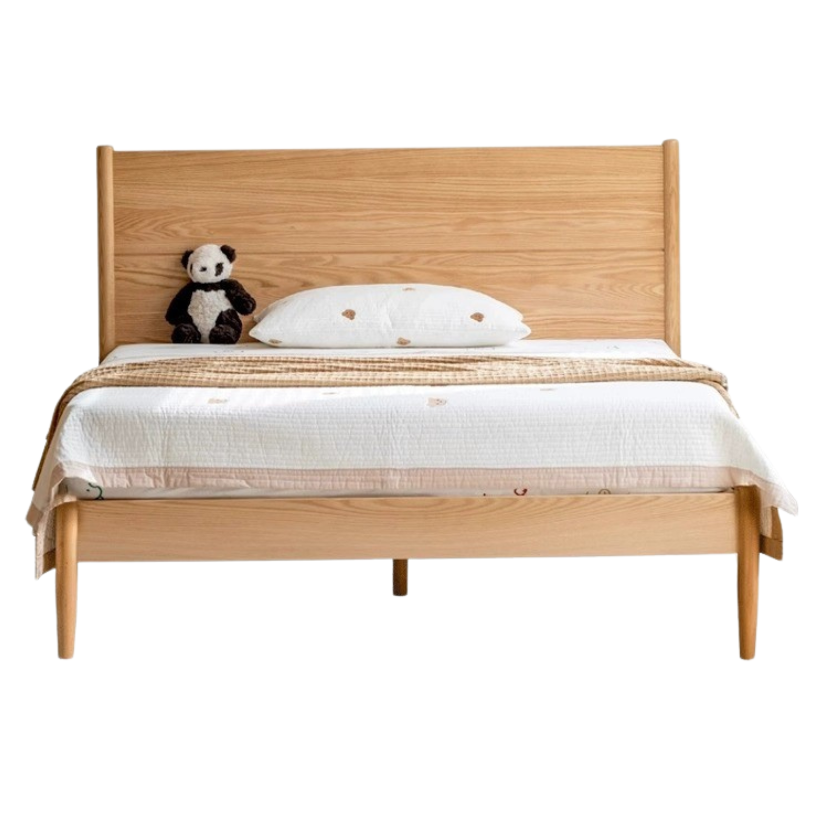 Natural Wood Color Oak Children bed