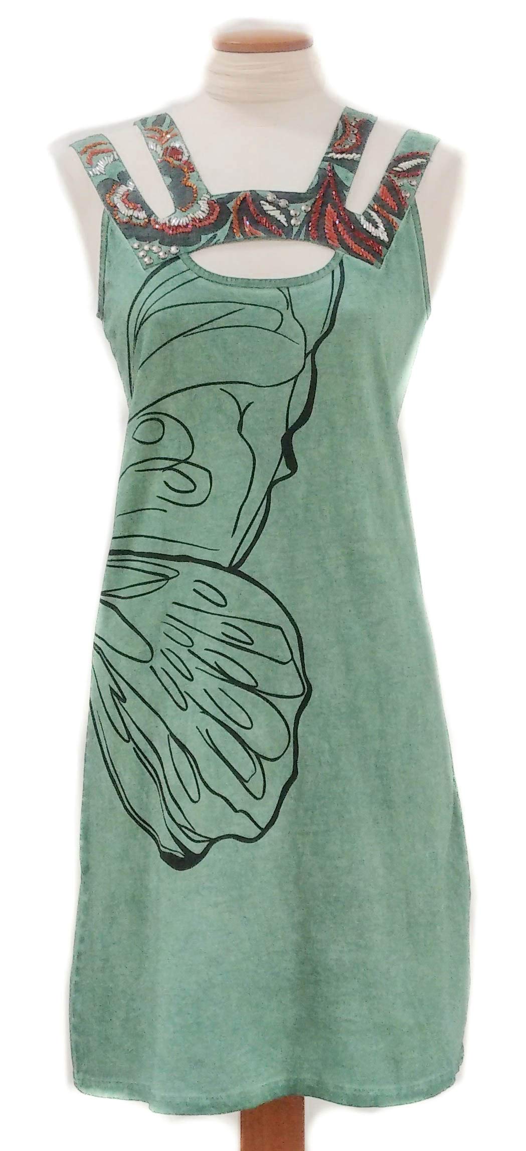 Emerald Green Elegant Women's Dress - Perfect for Parties, Weddings & Special Occasions