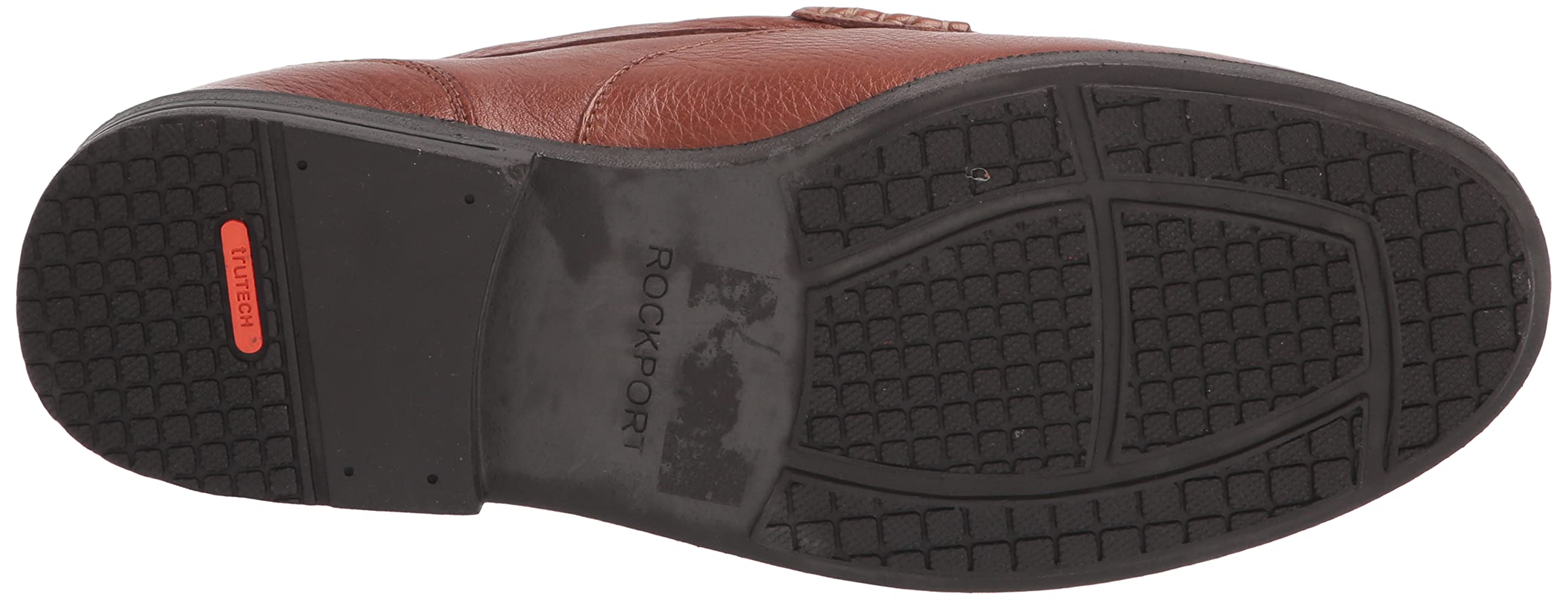 Rockport Men's Preston Penny Loafer - Comfortable Slip-On Dress Shoes for Business & Casual Wear | Breathable Leather Oxfords for Office, Travel & Everyday Use