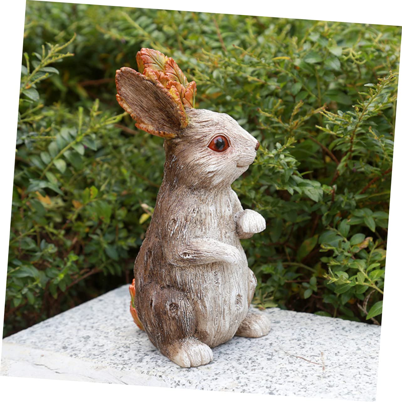 BESPORTBLE Mini Bunny Figurines - Cute Resin Rabbit Garden Decor for Outdoor & Home, Collectible Statue for Patio, Lawn, Flower Beds - Perfect Gift for Easter & Spring Decorations