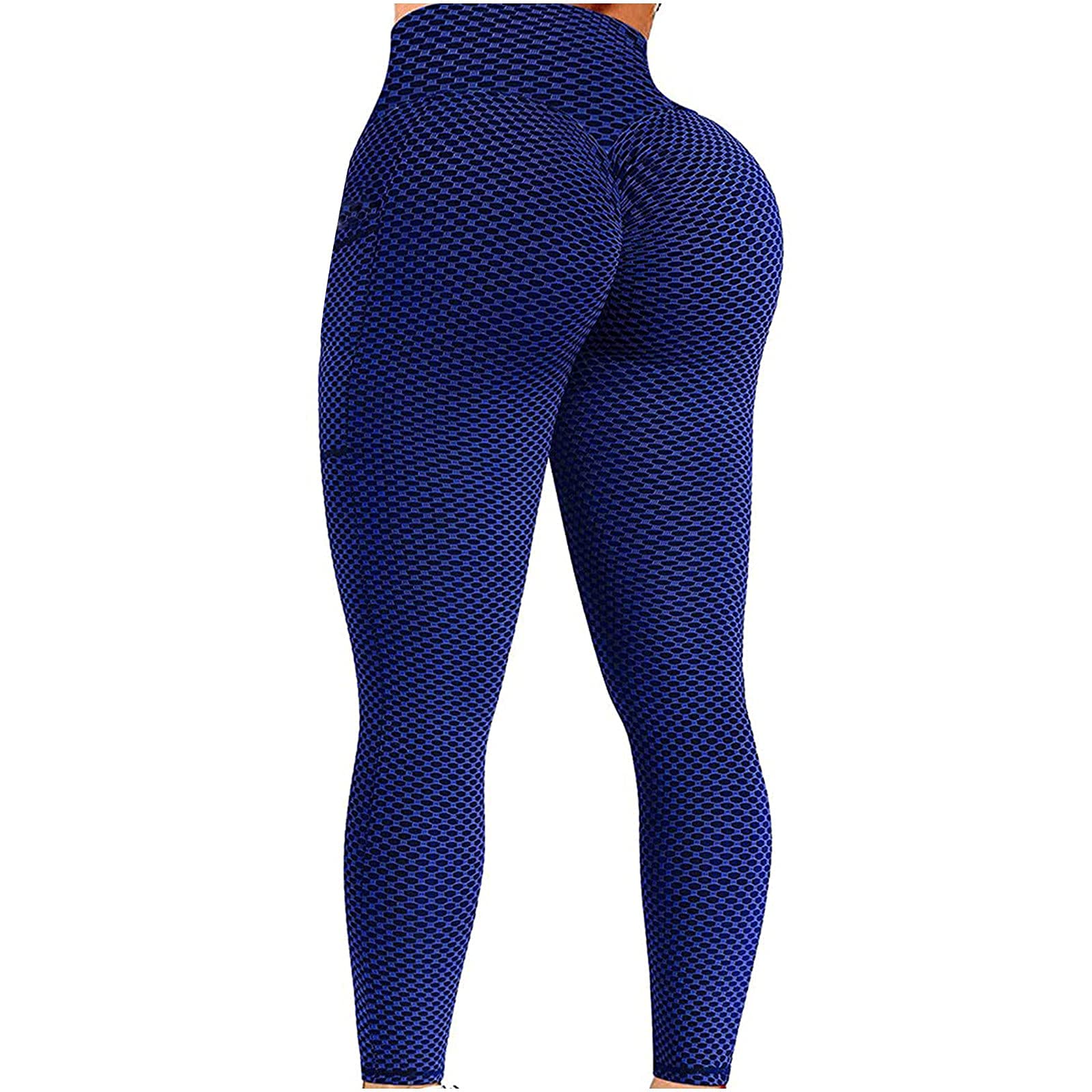 Seamless Yoga Pants for Women - High Waisted Tummy Control Workout Leggings with Butt Lifting Scrunch Design & Pockets | Perfect for Gym, Running, Yoga & Lounge Wear