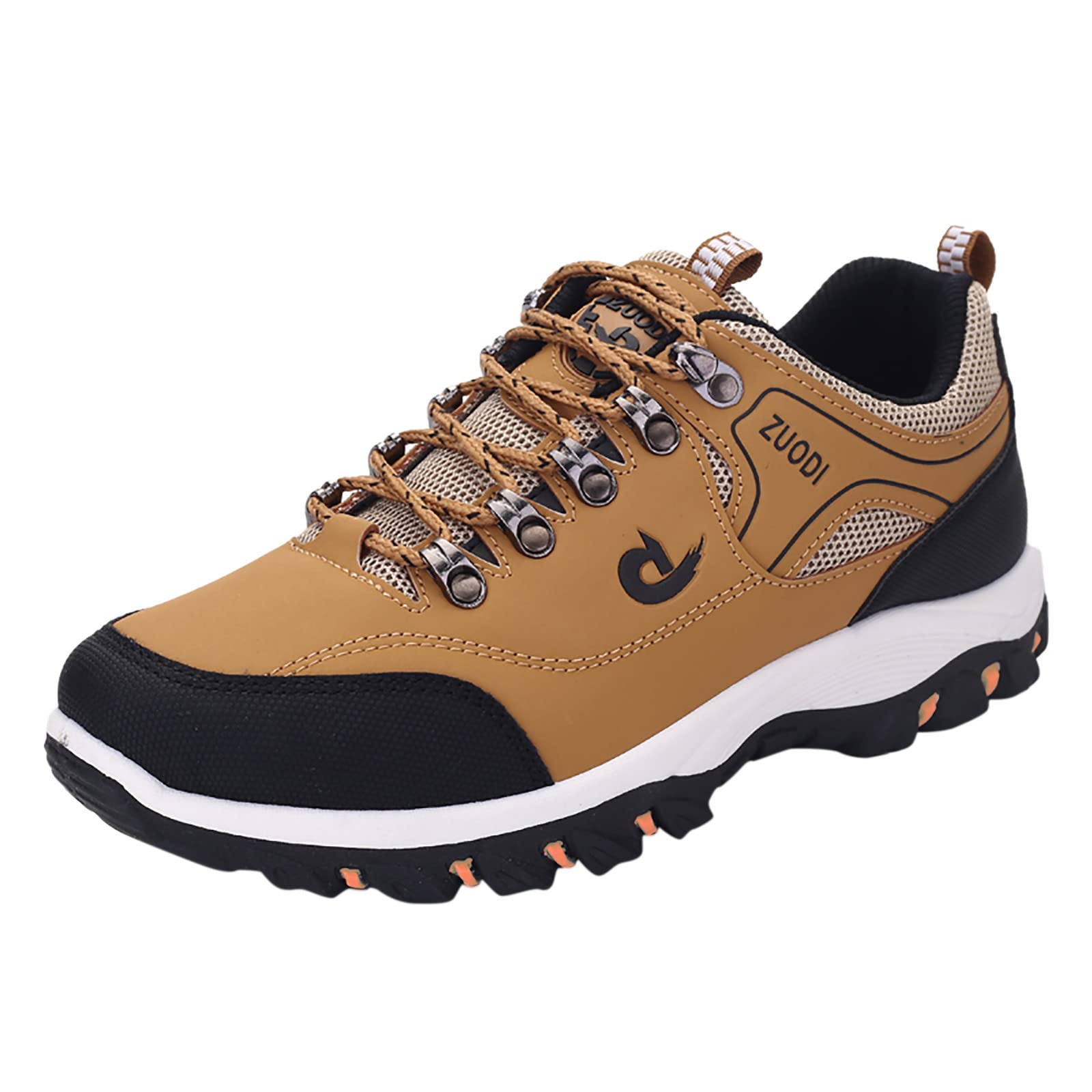 **LCpddajlspig Men's Waterproof Hiking Boots - Non-Slip Winter Trekking Shoes for Outdoor & Mountain Adventures, Lightweight Safety Shoes for Hiking, Motorcycle Riding & Snow Walking**