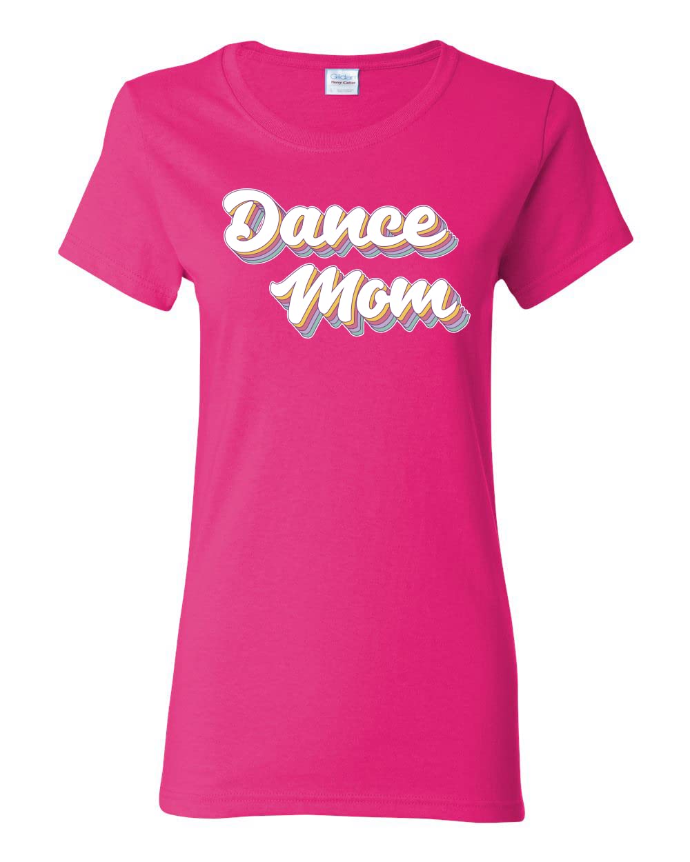 Wild Bobby Dance Mom Girl Sports Women's Graphic T-Shirt - Funny Dance Team Apparel for Women & Girls - Perfect for Dance Competitions, Cheerleading & Sports Events