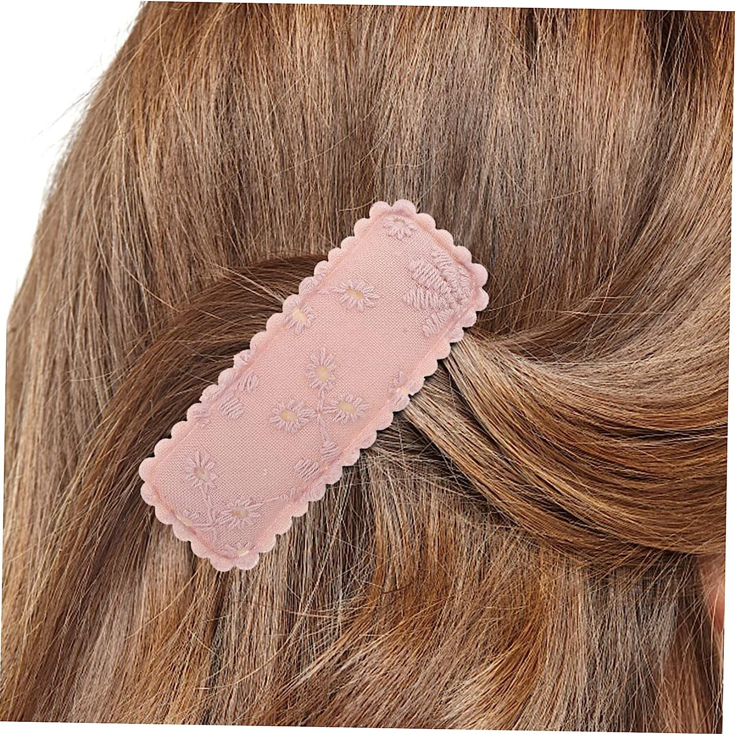 MIFANI 20 Pairs Hair Pins & Clips for Women - Small Snap Barrettes for Thick Hair, Bang Clips, Macrame Decor Hair Accessories - Perfect for Wedding, Teen Girls & Everyday Styling