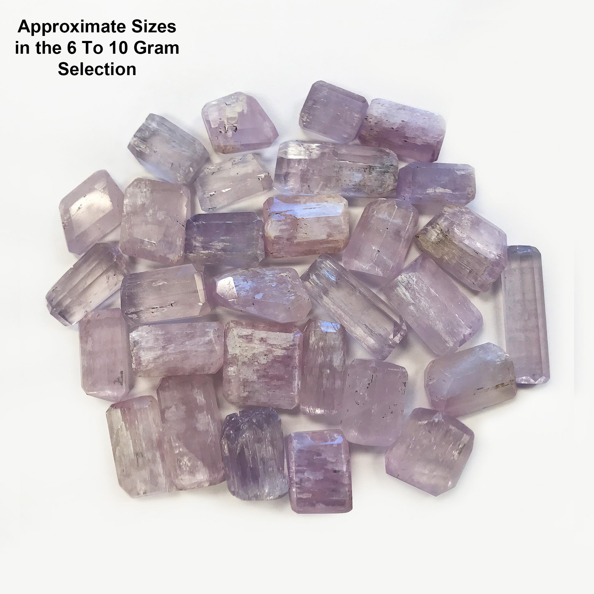 Natural Kunzite Gemstone - Faceted Pink Loose Crystal for Jewelry Making, Collectors & Healing - Genuine Kunzite Stone for Rings, Necklaces & Spiritual Energy Work