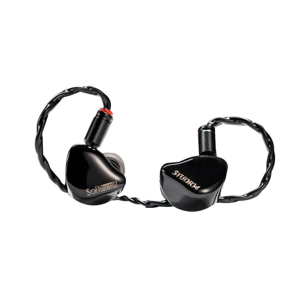 Softears Studio 4 High-Fidelity In-Ear Monitors - Professional IEMs for Musicians, Audiophiles & Studio Recording - Perfect for Live Performances, Studio Mixing & Critical Listening