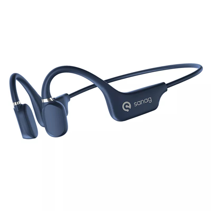 Sanag A5S Pro Open Ear Wireless Bluetooth Sports Headphones - Air Conduction Technology for Running, Cycling & Gym Workouts