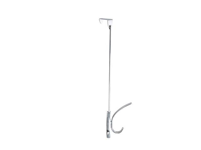 Over The Door Towel Hooks - Set of 4 Heavy Duty Bathroom Hooks for Towels, Robes & Hats - Space Saving Closet & Bedroom Organization - Perfect for Bathrooms, Dorms & Small Spaces