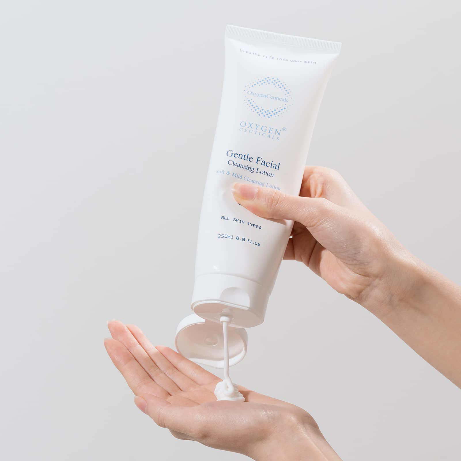 Korean Skin Care Beauty Set - Double Cleanse Treatment Bundle for Sensitive Skin | Pore Mask 200ml + Gentle Facial Cleansing Lotion 250ml | Perfect for Daily Deep Cleansing & Pore Refining Routine