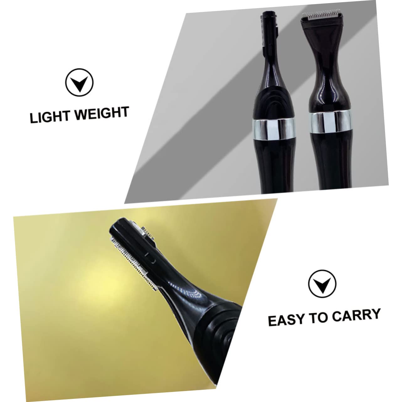Electric Eyebrow & Facial Hair Trimmer for Men & Women - Waterproof Nose, Ear, Leg Shaver with Ergonomic Design | Perfect for Travel, Home & Salon Use