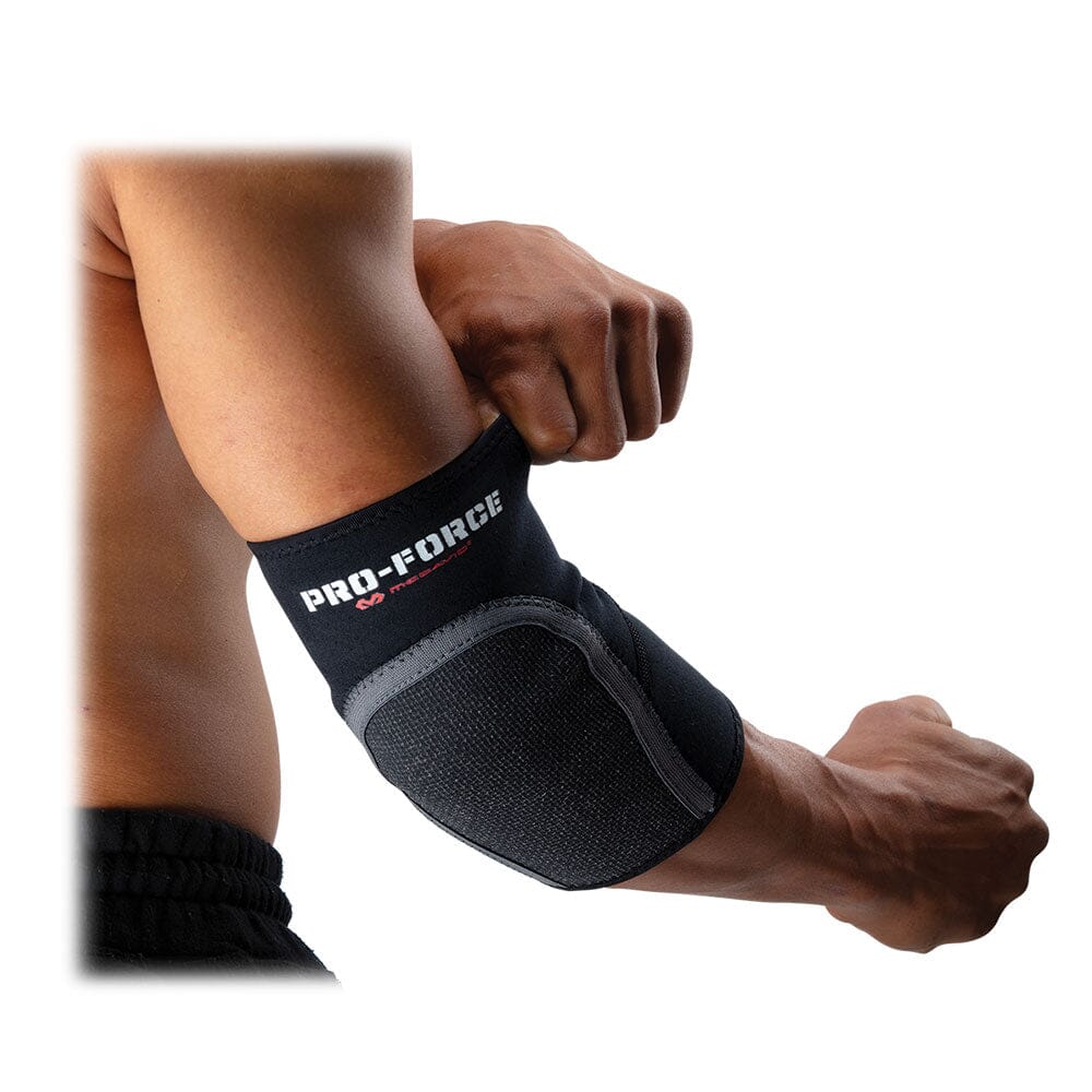 Pro Force Neoprene Elbow Sleeve with Abrasion Patch - Support & Protection for Weightlifting, Gym & Sports Recovery - Ideal for CrossFit, Tennis & Arthritis Relief