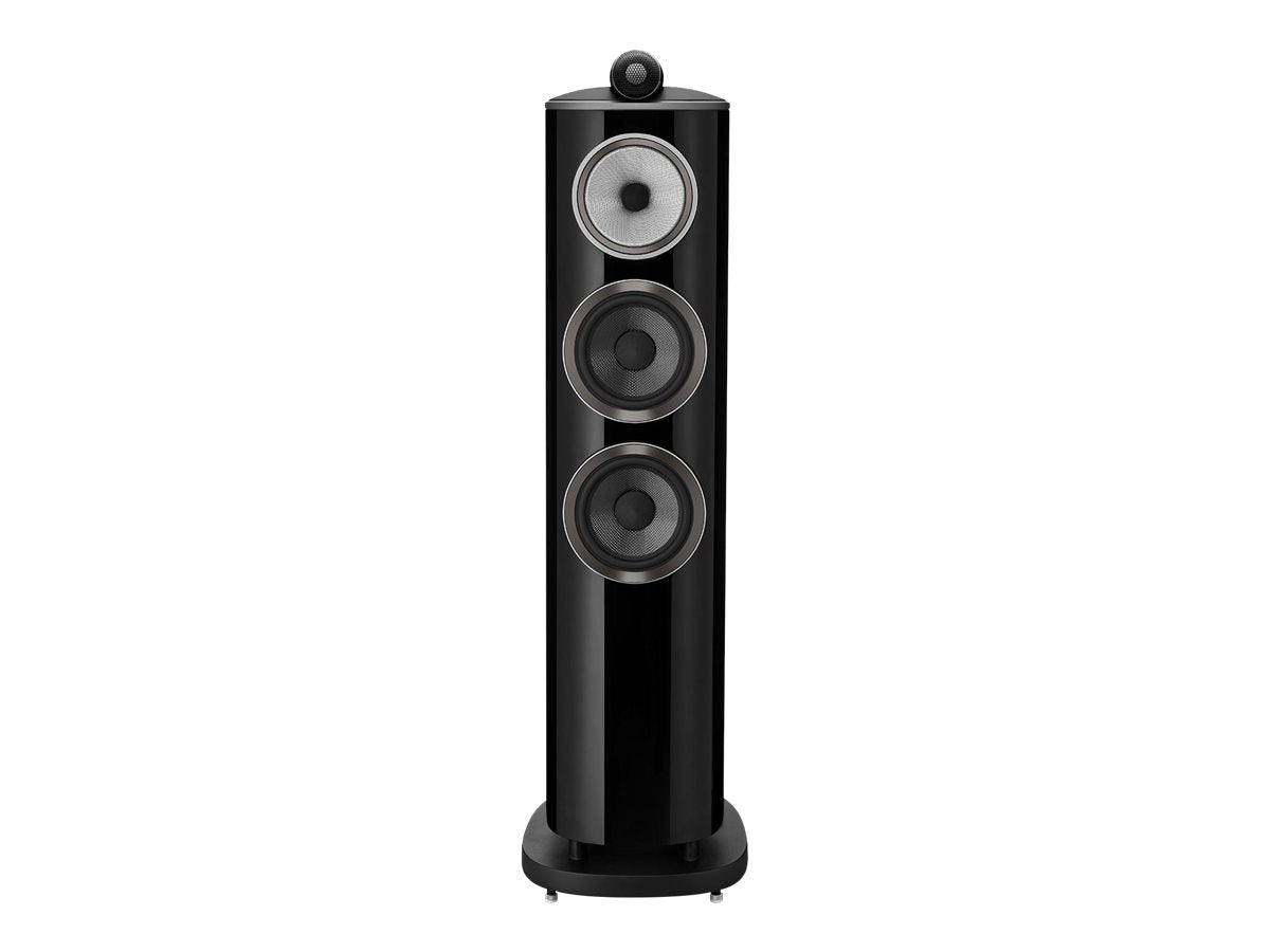 Bowers & Wilkins 804 D4 Premium Floorstanding Speakers (Pair) - High-End Audio for Home Theater & Music Listening