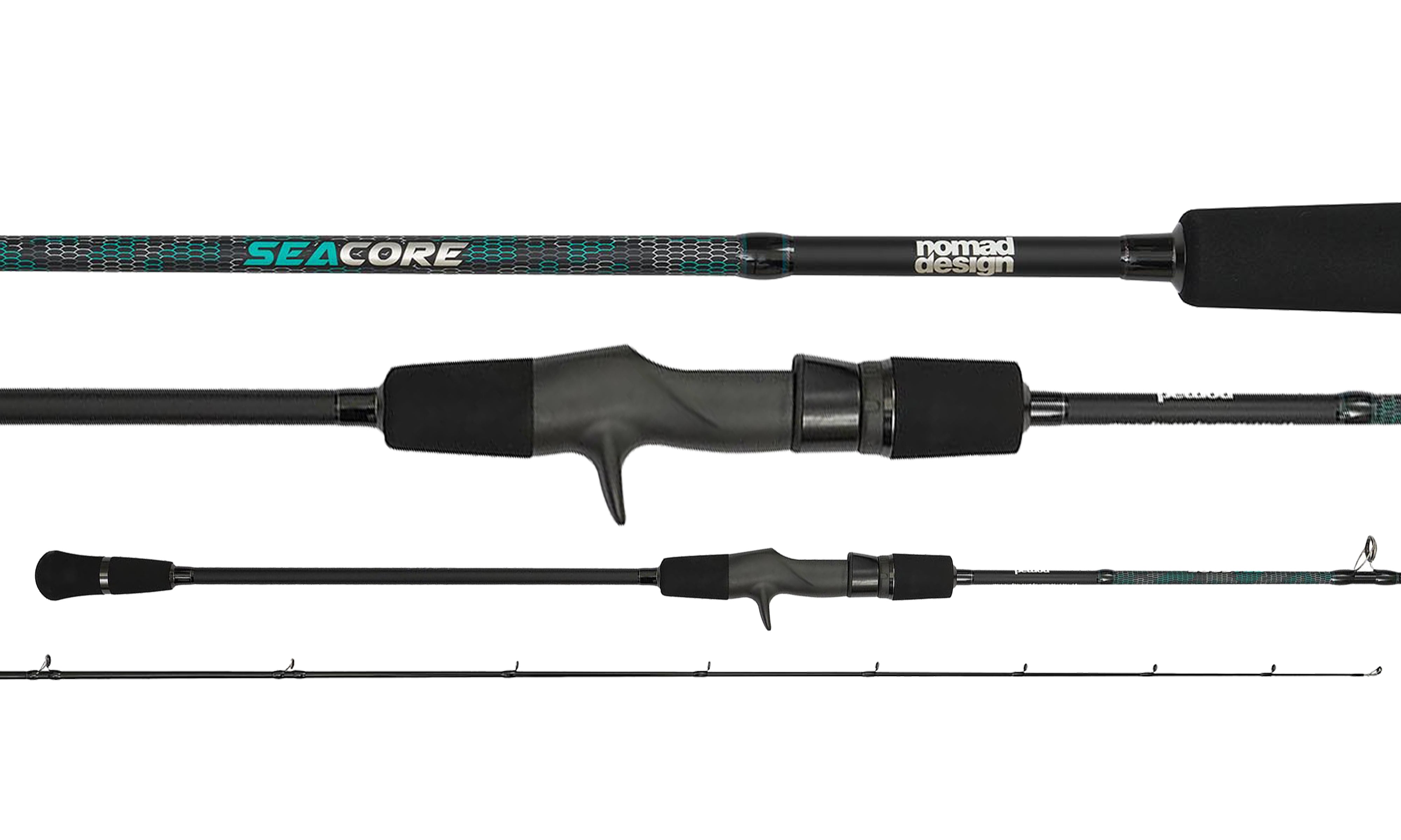 Premium Seacore Slow Pitch Jigging Fishing Rods - High Performance Saltwater Rod for Deep Sea Fishing & Offshore Angling - Perfect for Tuna, Grouper, and Bottom Fishing Adventures