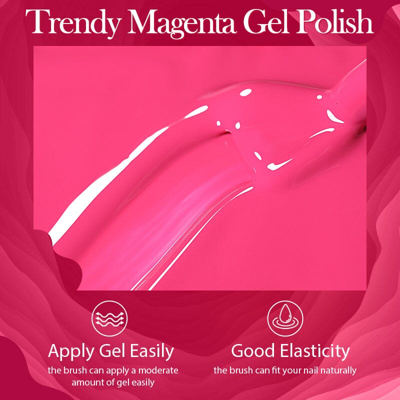 Silky White Series Red Gel Nail Polish 10ml - Long Lasting & High Gloss for Professional & DIY Manicures - Perfect for Parties, Weddings & Special Occasions