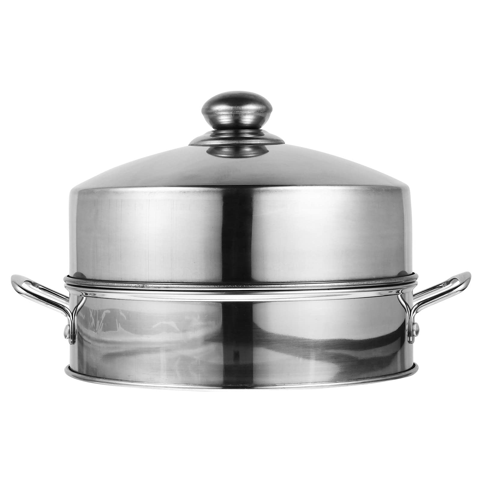 Premium Stainless Steel Steamer Insert & Pressure Cooker Rack - 1 Set for Cooking, Canning, Steaming Food, Noodles, Crab & Dim Sum | Fits Pots & Pans, Perfect for Home Kitchen & Baby Food Preparation
