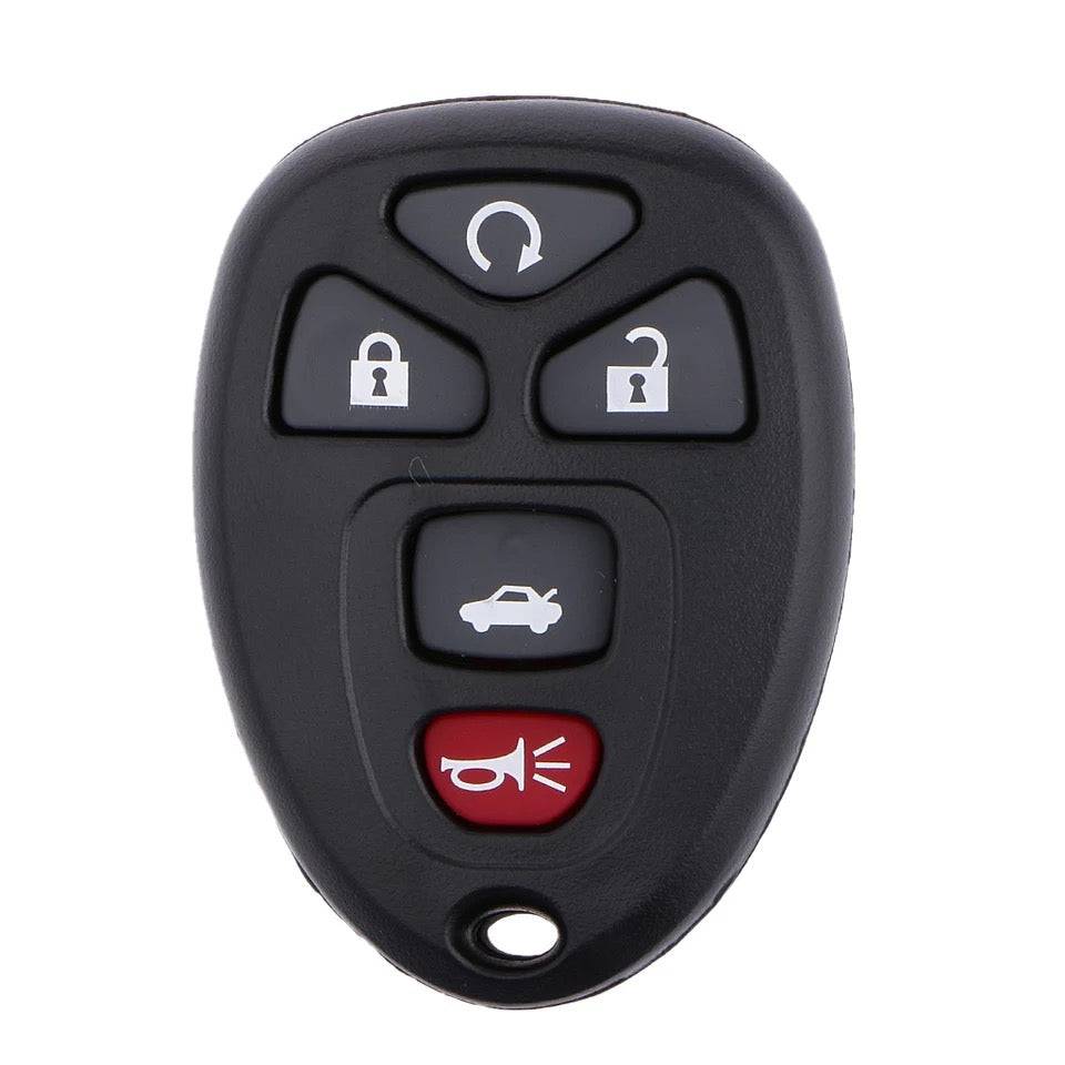 Premium Silicone Key Fob Cover for Chevy, Buick, Cadillac, Oldsmobile & Pontiac - Durable Rubber Protector Fits Lesabre, Park Avenue, Deville, Eldorado, Aurora & Bonneville - Perfect for Car Key Protection & Style Enhancement