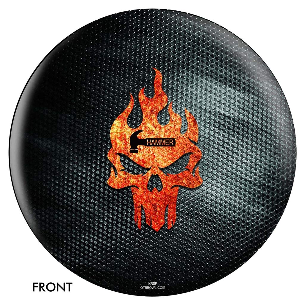 Hammer Logo Bowling Ball - Professional Punishing Performance for Strikes & Spares | Perfect for League Play & Tournaments