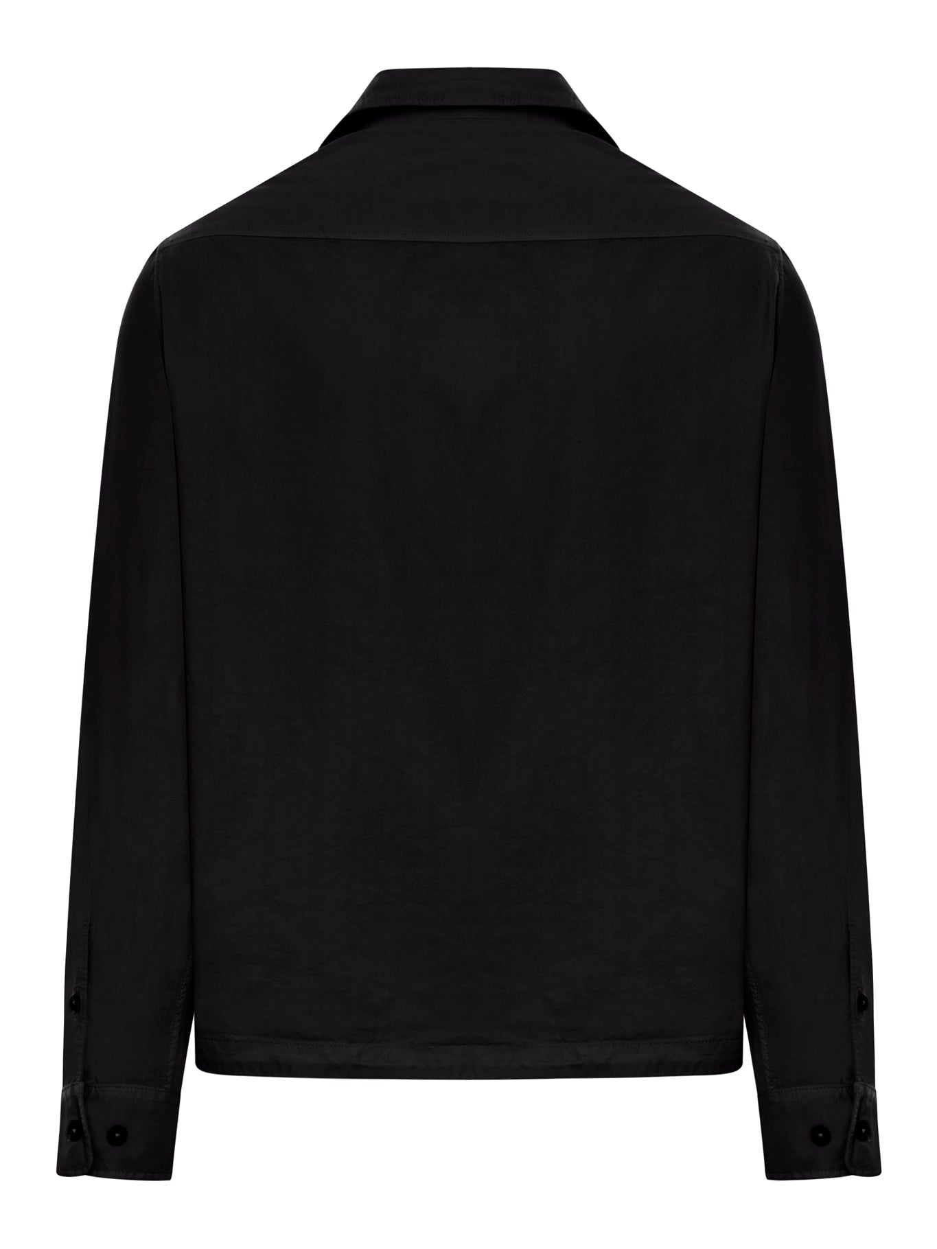 Men's Gabardine Overshirt with Zipper - Stylish Casual Jacket for Outdoor Activities and Everyday Wear