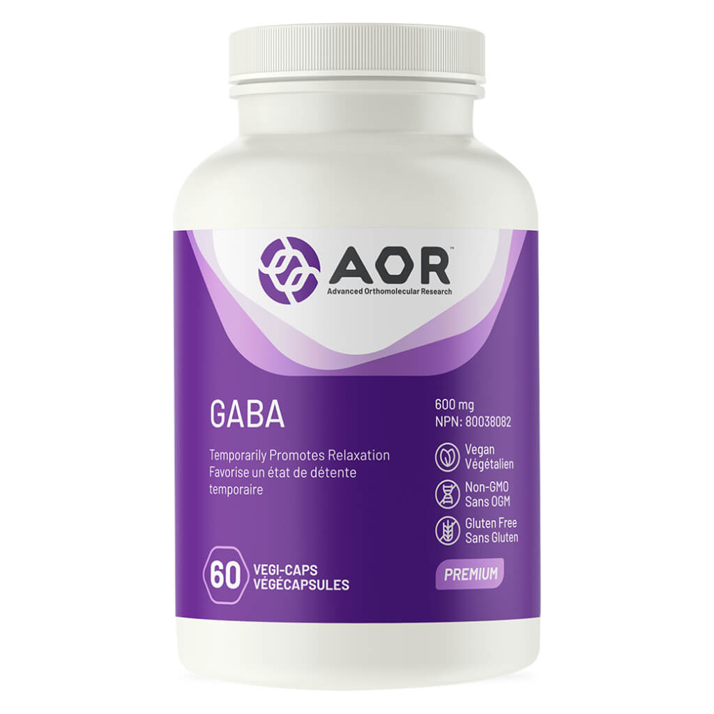 GABA 600mg Supplement for Stress Relief & Better Sleep - Natural Anxiety Support & Relaxation Aid for Adults - Use Before Bedtime or During High-Stress Situations